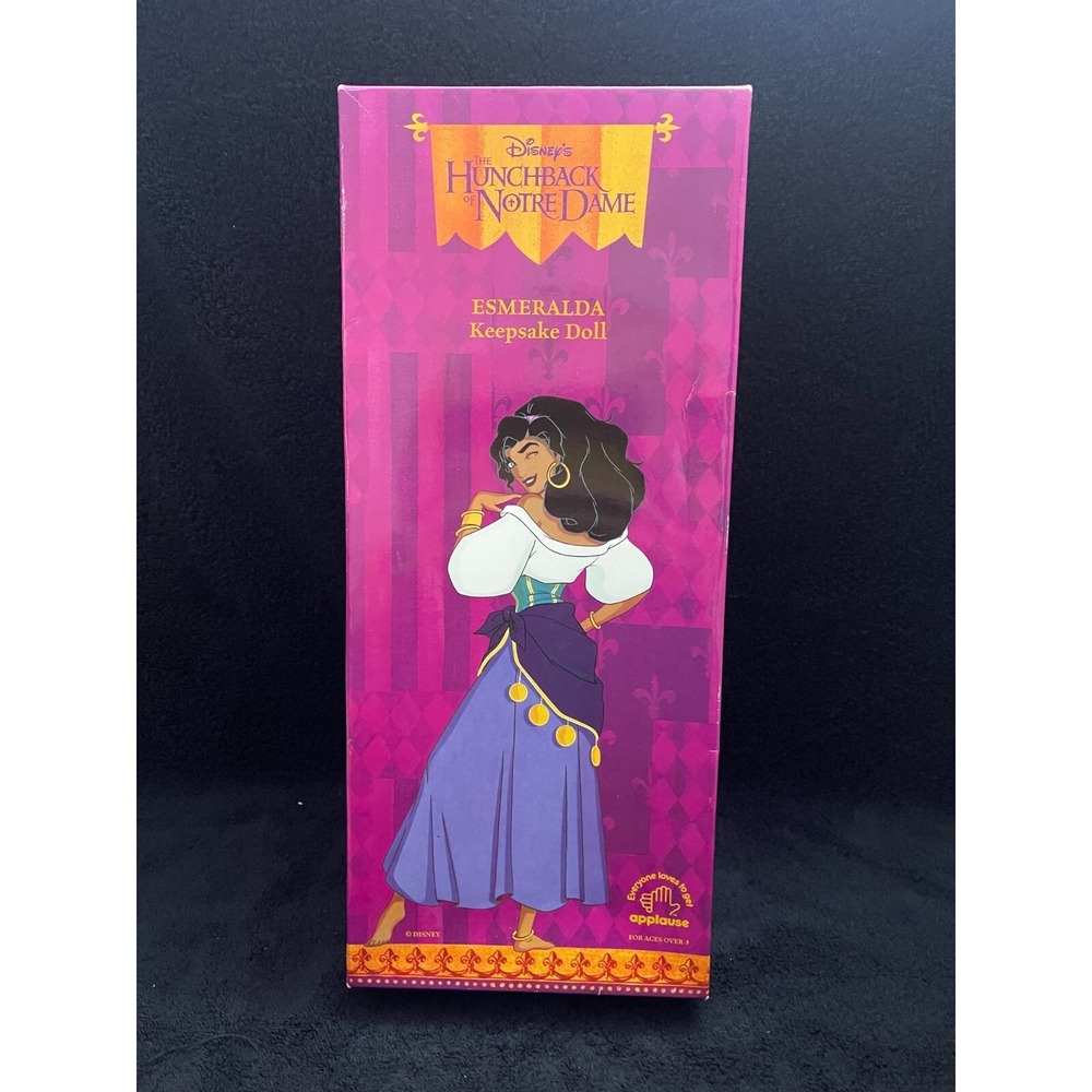 Disney's The Hunchback of Notre Dame 15" Esmeralda Keepsake Doll 42121 NIB